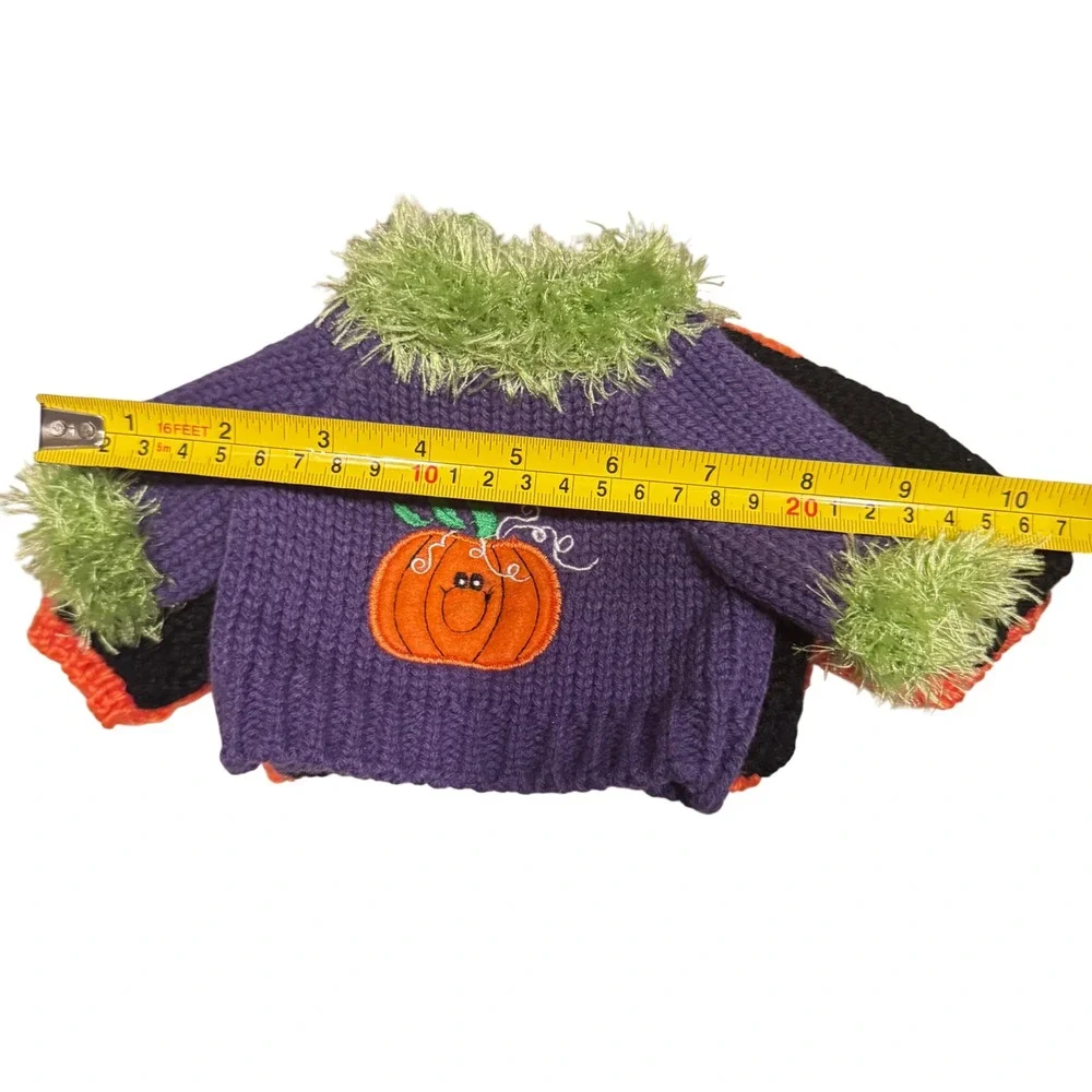 Halloween Pet Sweater Bundle Knit Puppy Cat Costume Outfit Set Sm Dog Apparel 6